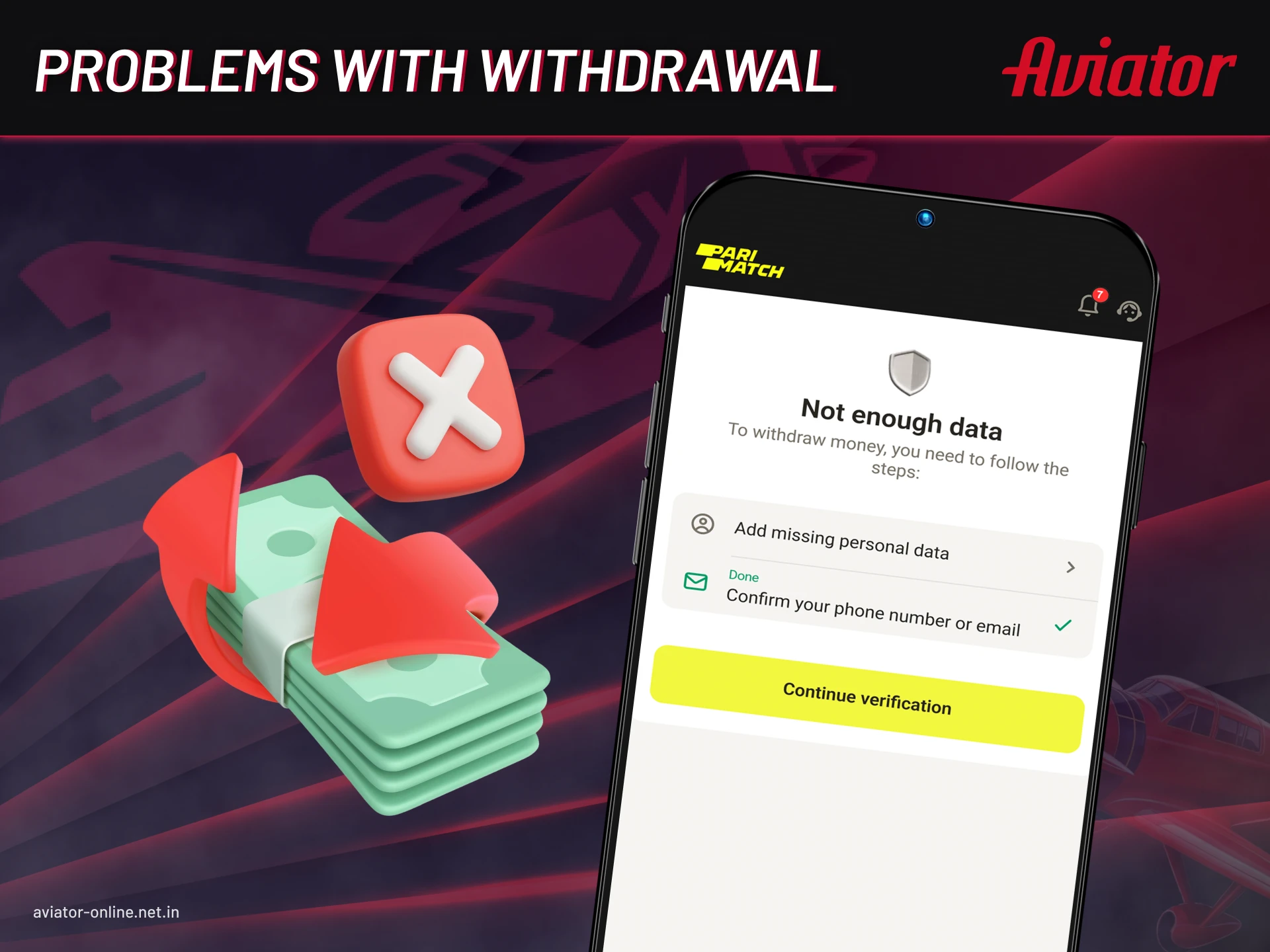Learn about the withdrawal issues in the Aviator game.