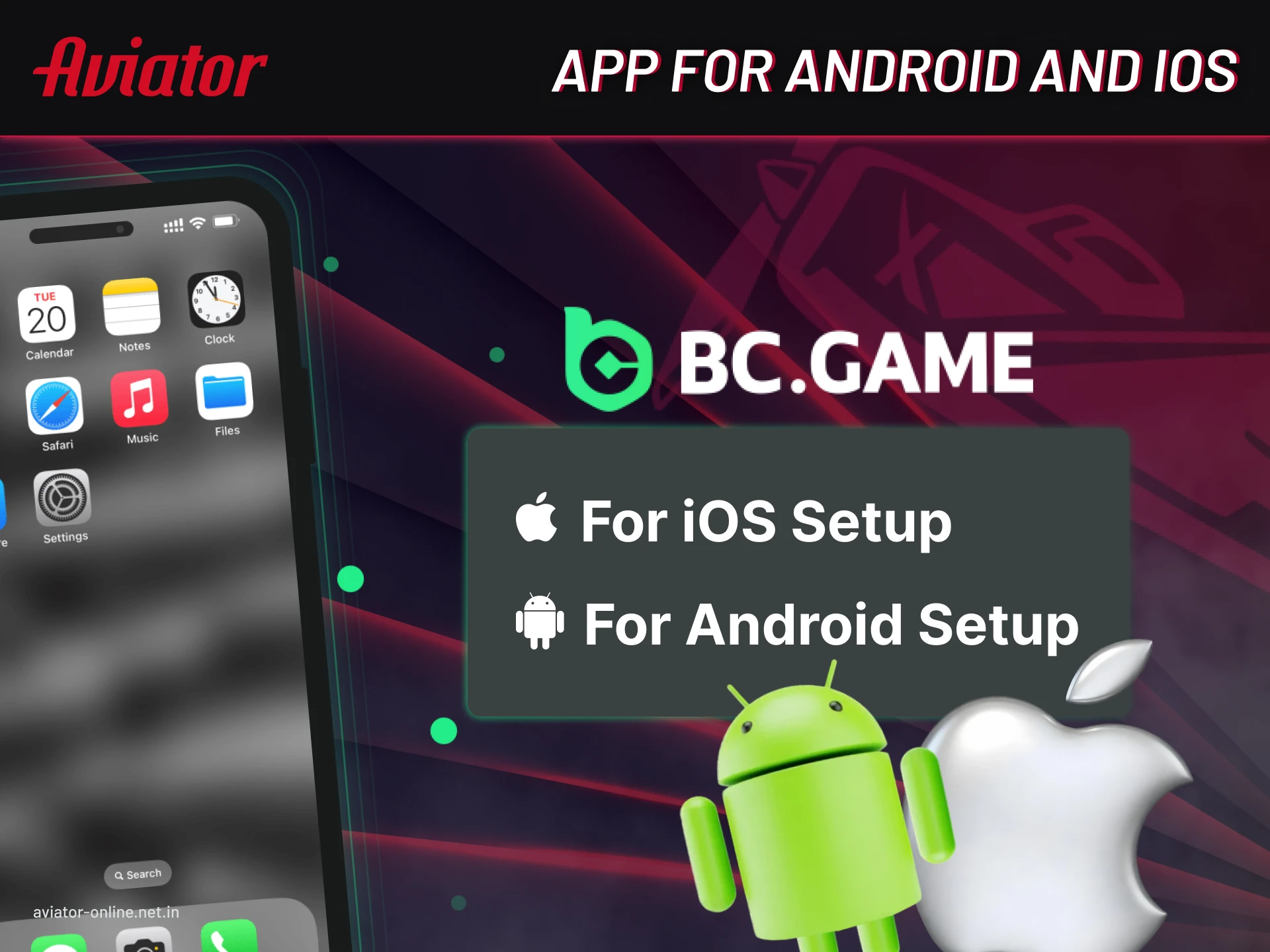 You can download the BC Game app on your Android or iOS device.
