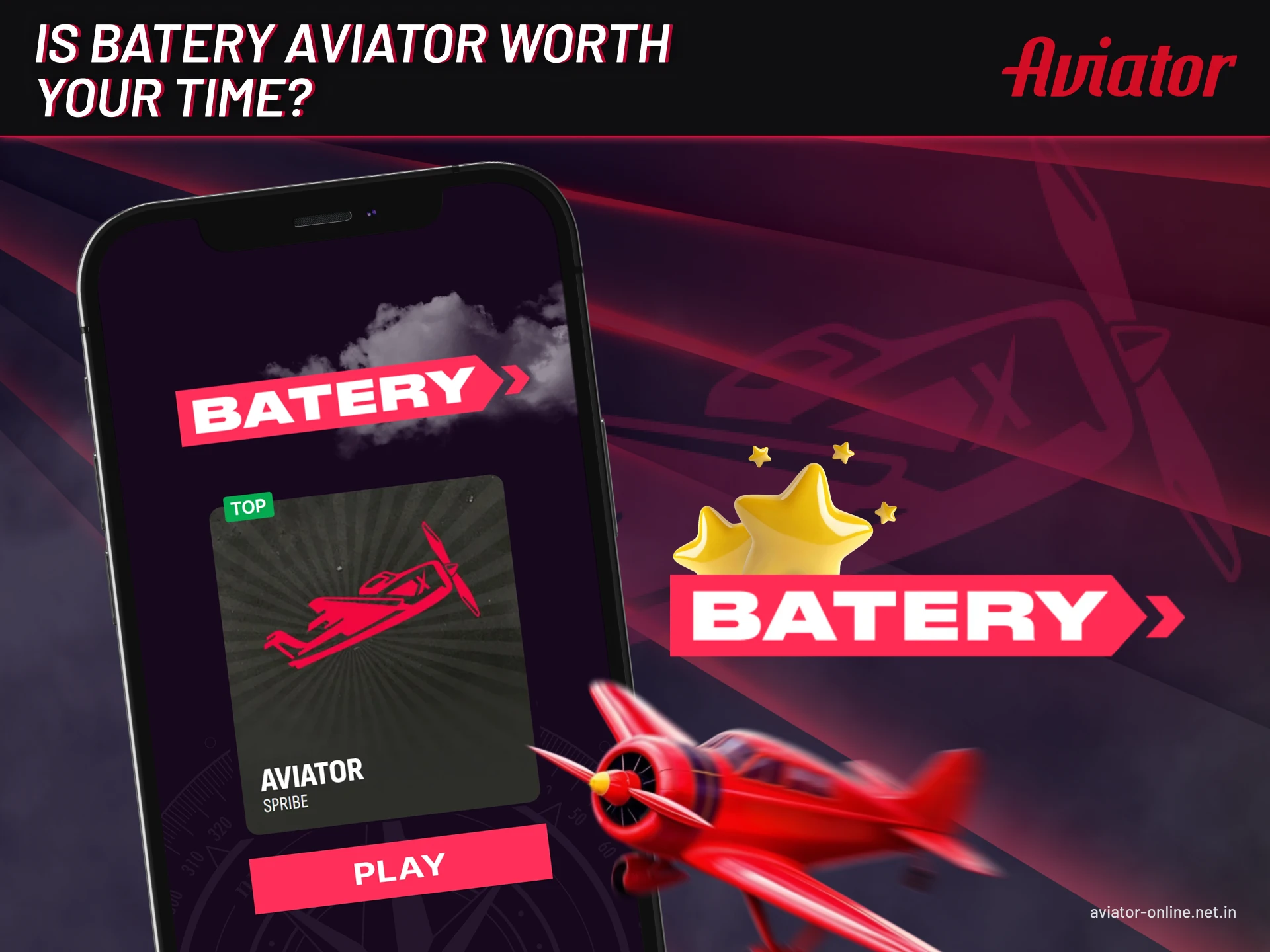 Our final opinion on the Aviator game on Batery.