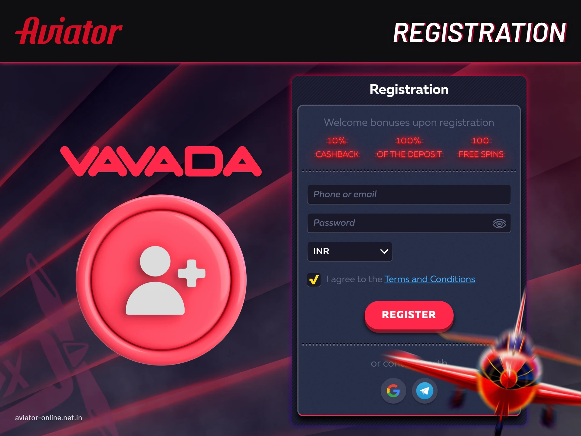 Step-by-step guide to Vavada Aviator registration for Indian players.