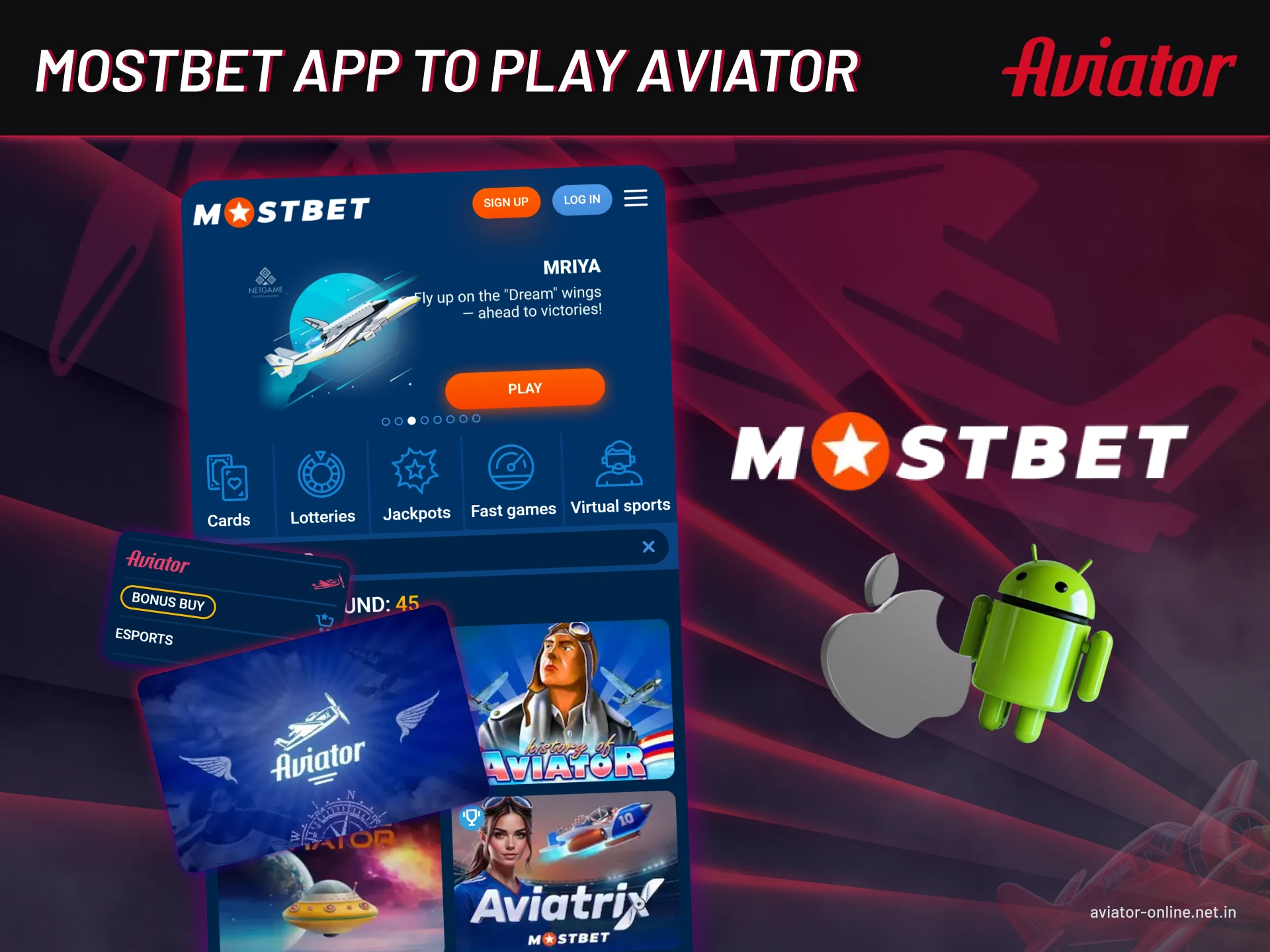System Requirement of the Mostbet app for playing Aviator.
