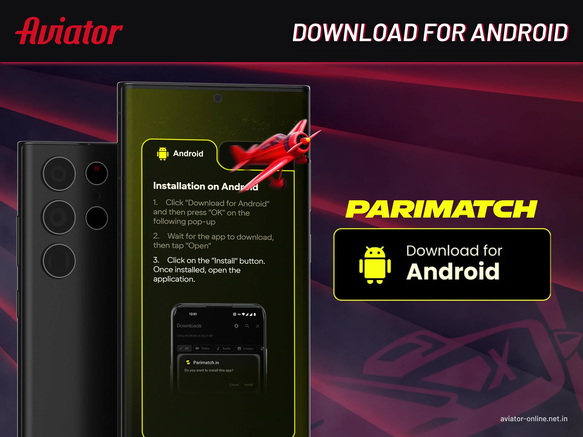 Step-by-step instructions for downloading Parimatch on your Android device.