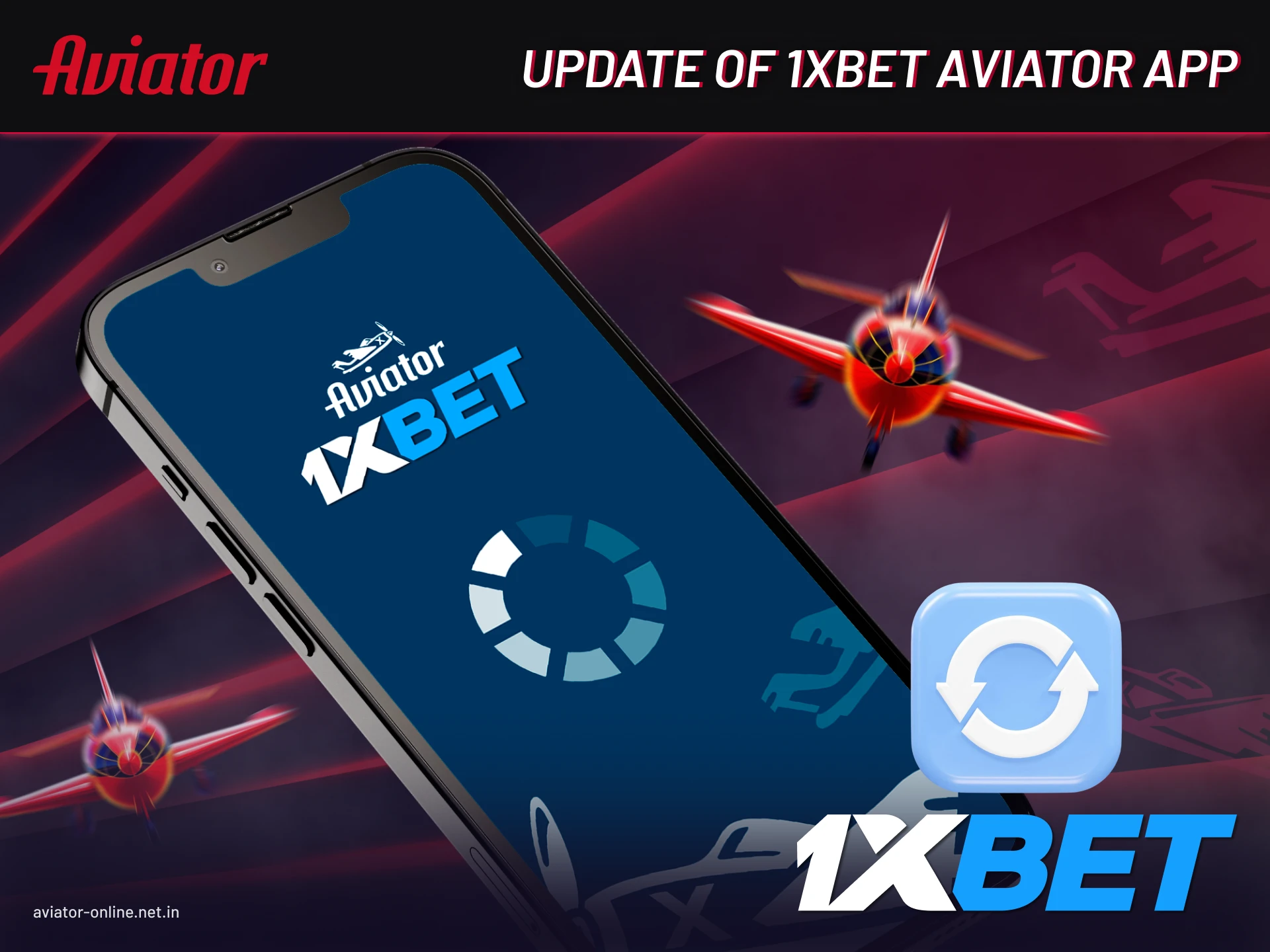 Step to update 1xBet Aviator mobile app with newest features and bug fixes.