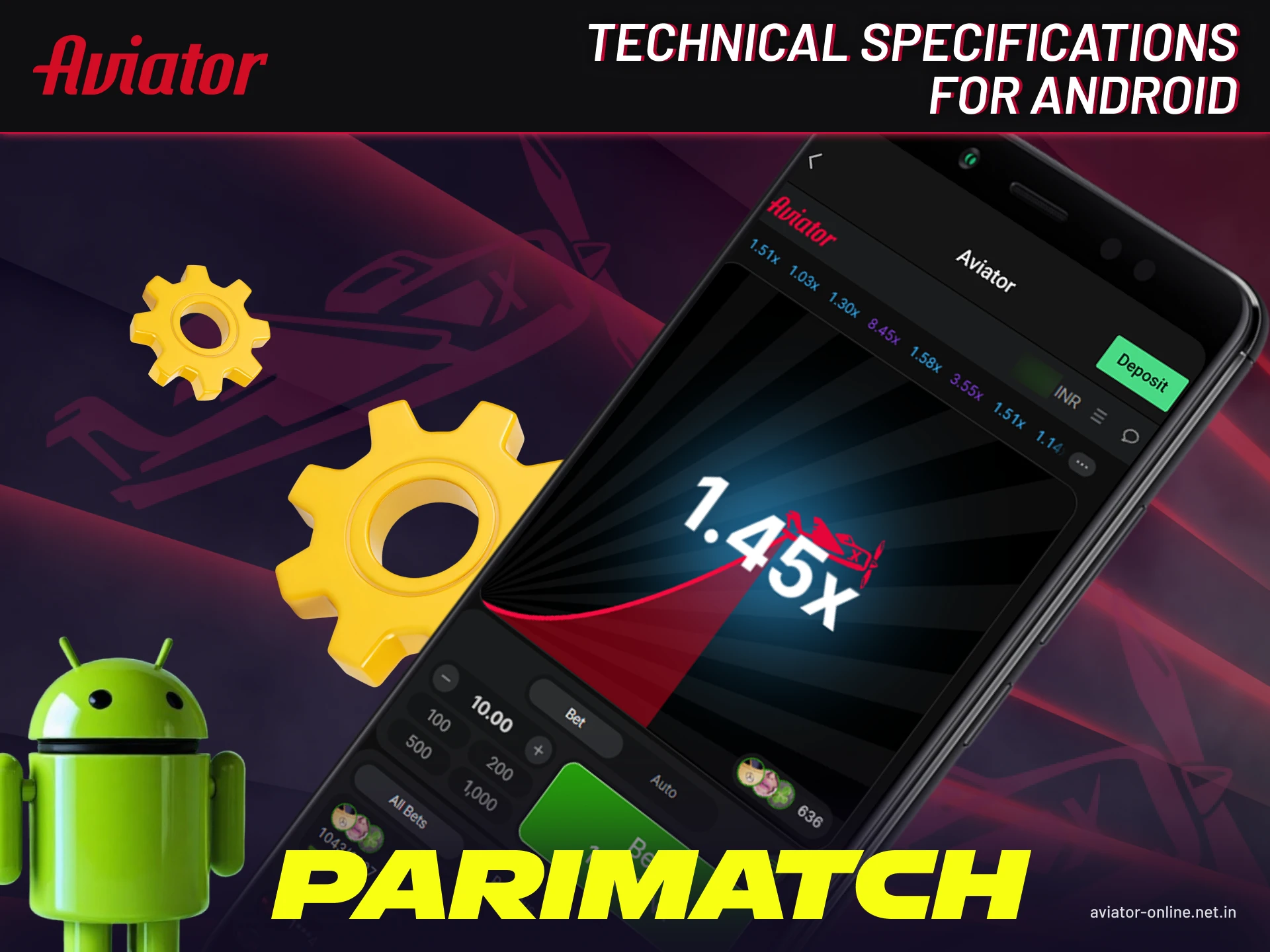 Parimatch app Android compatibility and technical requirements for mobile users.